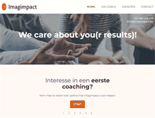 Tablet Screenshot of imagimpact.be